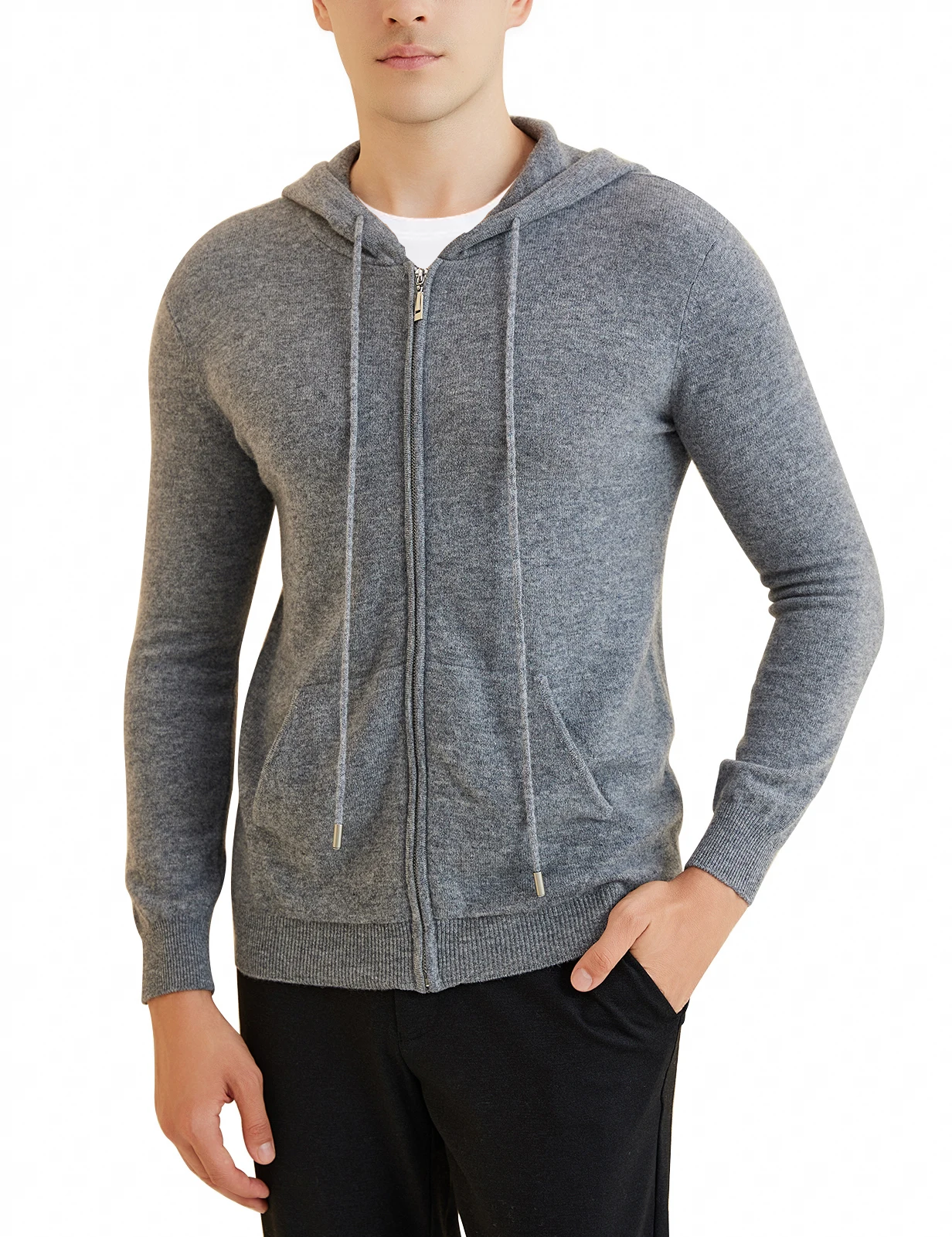 Merino Zip Hoodie